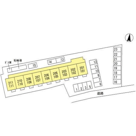 ブルーサファイア Aの物件内観写真